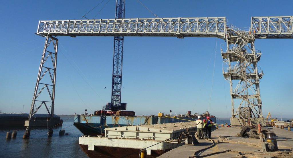 Montaje mecánico segunda línea Corporación Navíos